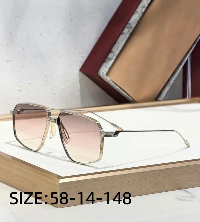 Lunettes de soleil aviateur surdimensionnées JAGGER – Alliage de luxe
