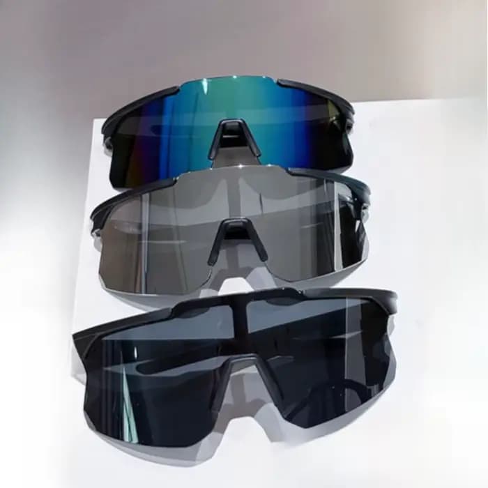 1/3/5pcs Lunettes de soleil sportives futuristes