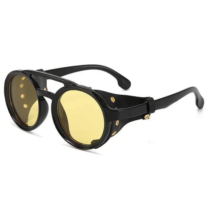 Lunettes de soleil rétro Steampunk pour hommes et femmes