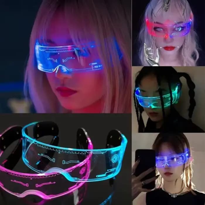 Lunettes de soleil LED Shoous pour hommes et femmes