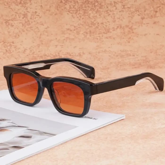 JMM MOLINO lunettes de soleil carrées en acétate pour hommes et femmes faites à la main dans le japon classique optique