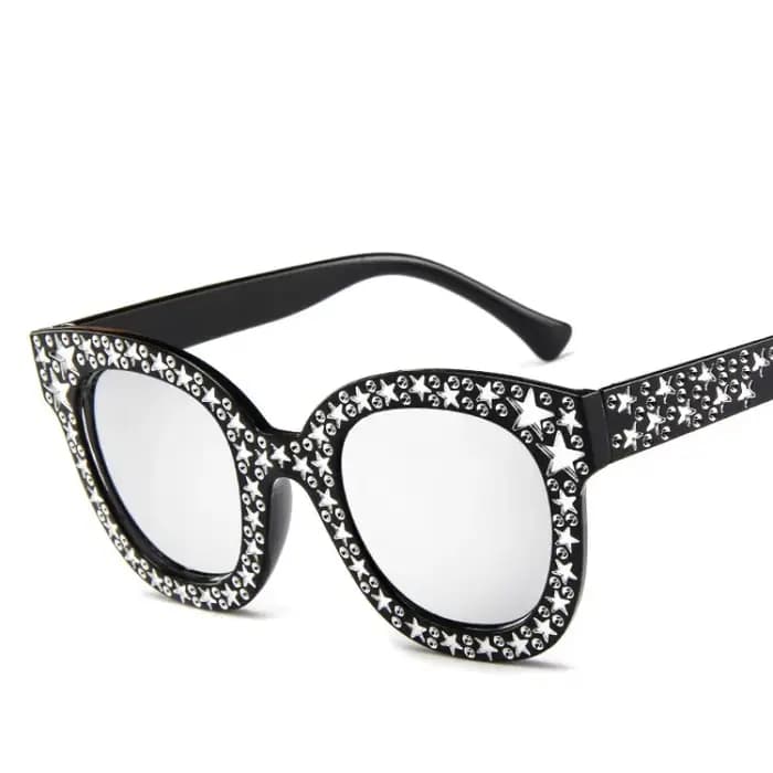 Lunettes de soleil œil de chat vintage pour femme