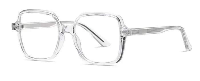Lunettes de lecture carrées surdimensionnées vert gelée pour femmes et hommes