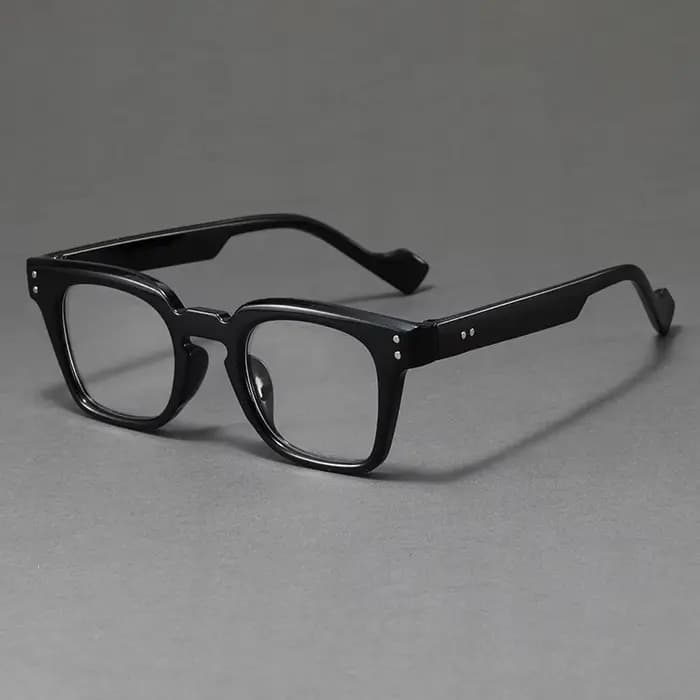Lunettes de lecture carrées à grande monture tendance 2026, style vintage, pour presbytes, unisexe,