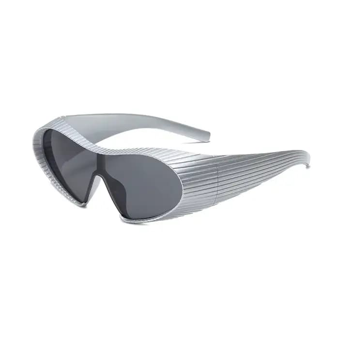 2025 nouvelle personnalité de la mode Y2k lunettes de soleil à la mode pour hommes et femmes futuris