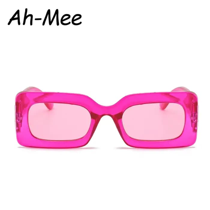 Lunettes de soleil à monture rectangulaire pour femmes