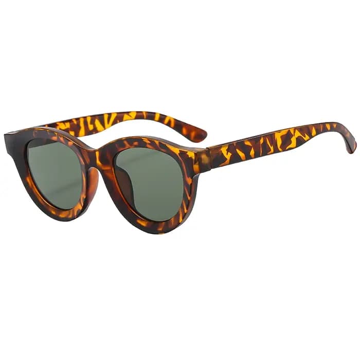 Lunettes de soleil ovales épaisses pour hommes et femmes
