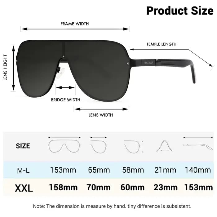 MAXJULI – lunettes de soleil polarisées pour hommes et femmes