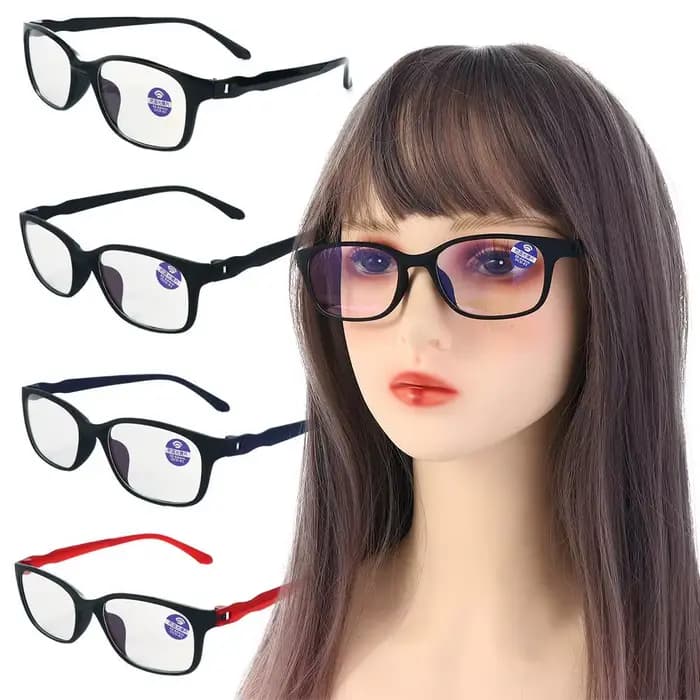 Lunettes de lecture anti-fatigue à branches flexibles