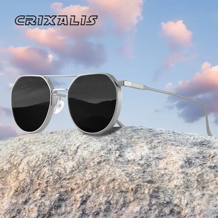 CRIXALIS Vintage Punk lunettes de soleil pour hommes femmes de luxe concepteur Steampunk