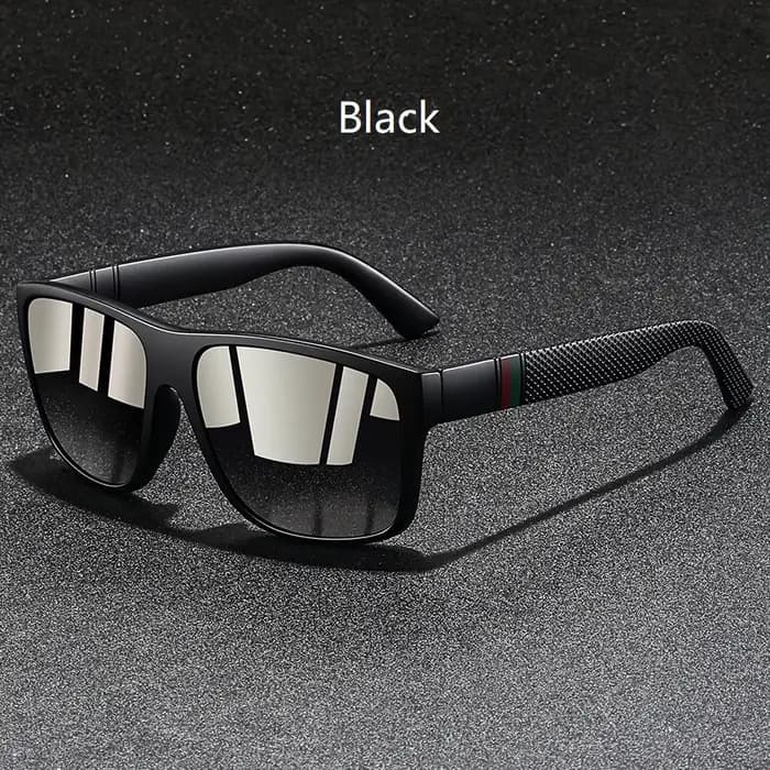 Mode Vintage motif de contrôle carré lunettes de soleil hommes femmes pêche conduite homme marque de luxe concepteur