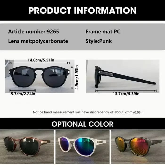 Lunettes de soleil rondes Vintage pilote à petite monture pour femmes et hommes