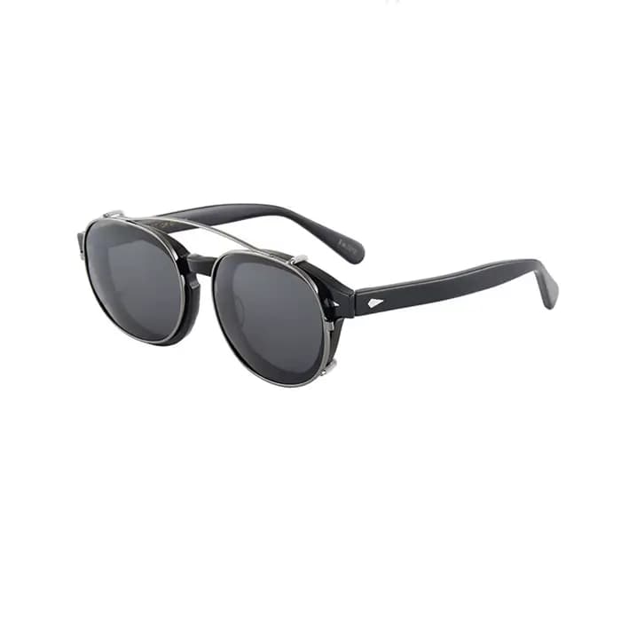 Johnny Depp Lemtosh lunettes de soleil polarisées Clip-on hommes femmes marque de luxe pilote ombre