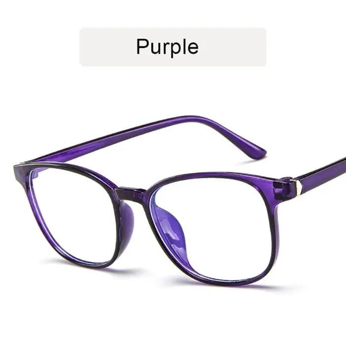 Lunettes d'ordinateur transparentes carrées