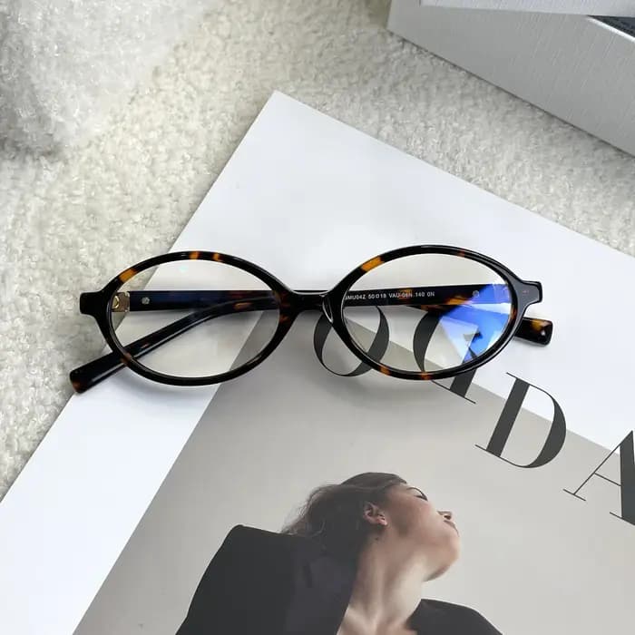 Lunettes de soleil ovales Vintage pour femmes
