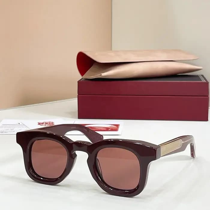 Lunettes de soleil ovales Devaux de la collection Classique Décade pour hommes