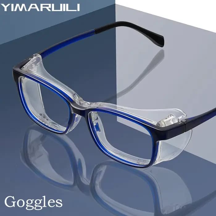 YIMARUILI-Lunettes de protection ultralégères pour homme, montures optiques carrées, anti-impact et