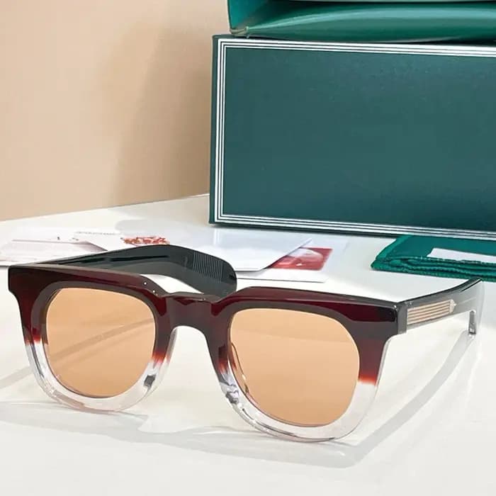 JMM JMM VENDOME Lunettes de soleil classiques en acétate pour hommes et femmes