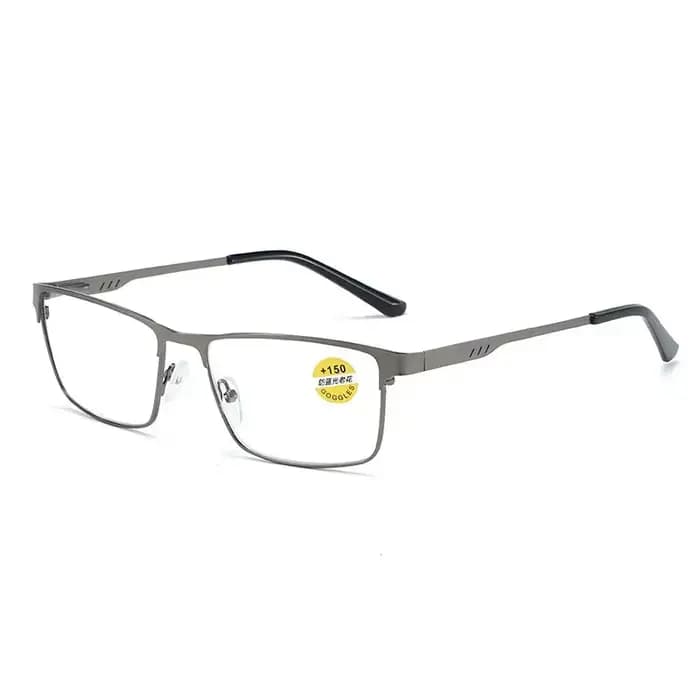 Hommes d'affaires lunettes de lecture cadre pour lecteur hommes presbytie lumière bleue bloquant les