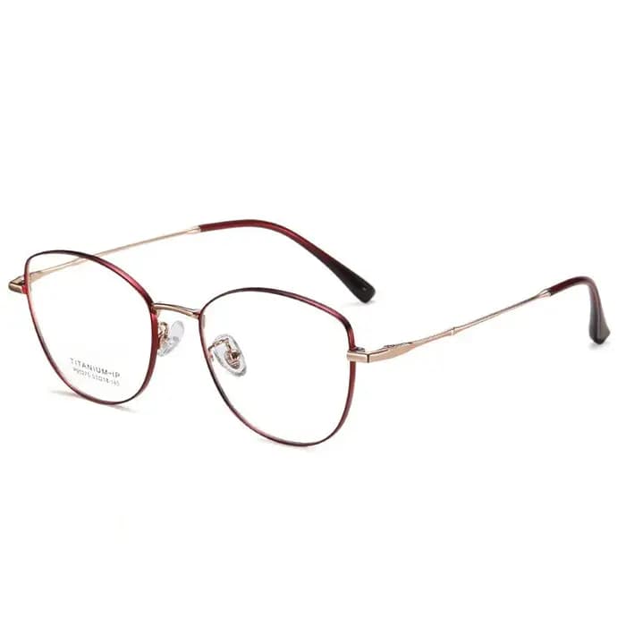 Lunettes de vue anti-lumière bleue en titane pur ultralégères