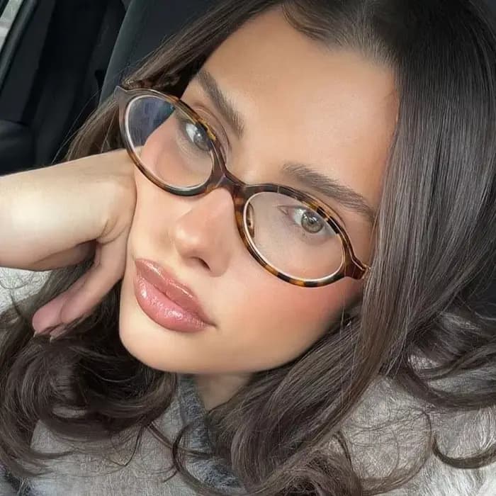 Nouvelles lunettes de myopie rondes pour femmes