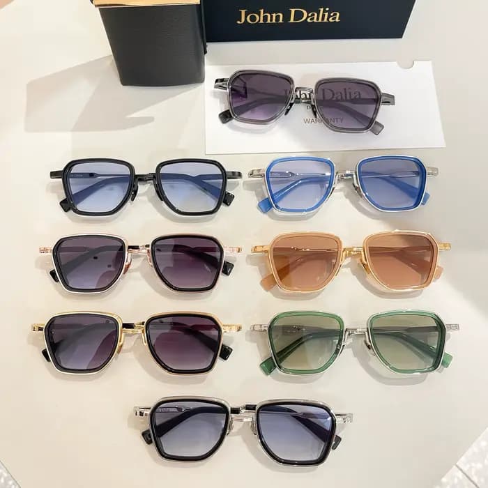 Lunettes de soleil de haute qualité pour hommes JOHN DALIA JD ANDRE