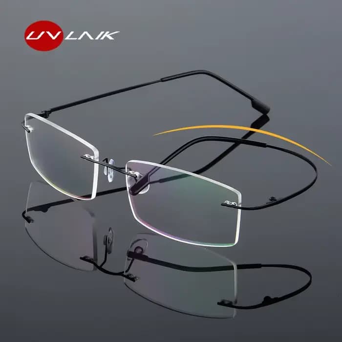 UVLAIK sans cadre titane Aolly lunettes