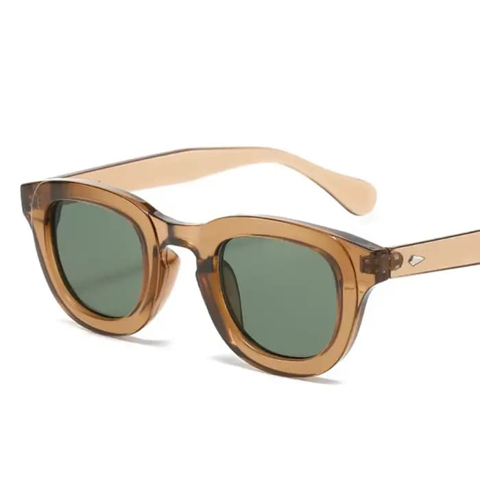 Lunettes de soleil ovales vintage pour femmes