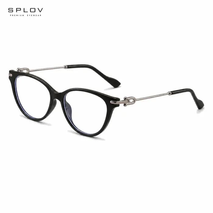 Monture de lunettes œil-de-chat tendance pour femme, légère, élastique et confortable, monture optique élégante pour le bureau, le quotidien et les voyages
