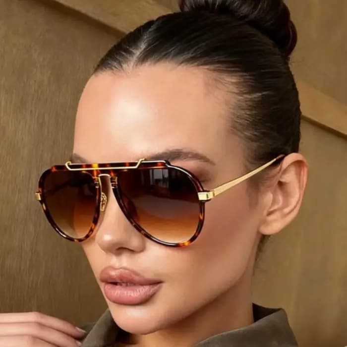Lunettes de soleil oversize pour femmes et hommes 2026 – Style rétro années 70