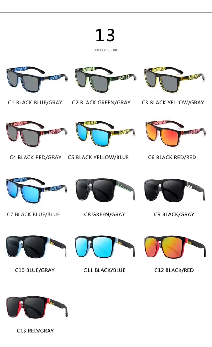 Lunettes de soleil polarisées pour hommes et femmes