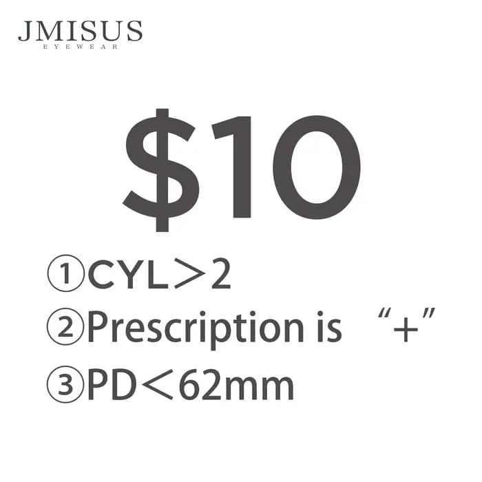 La différence de prix des lunettes de prescription