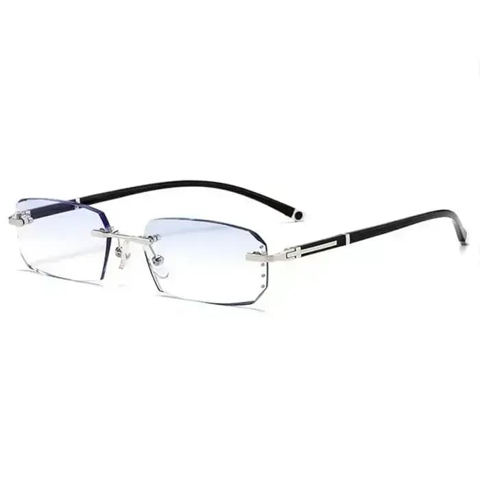 Lunettes de luxe sans cadre pour hommes et femmes