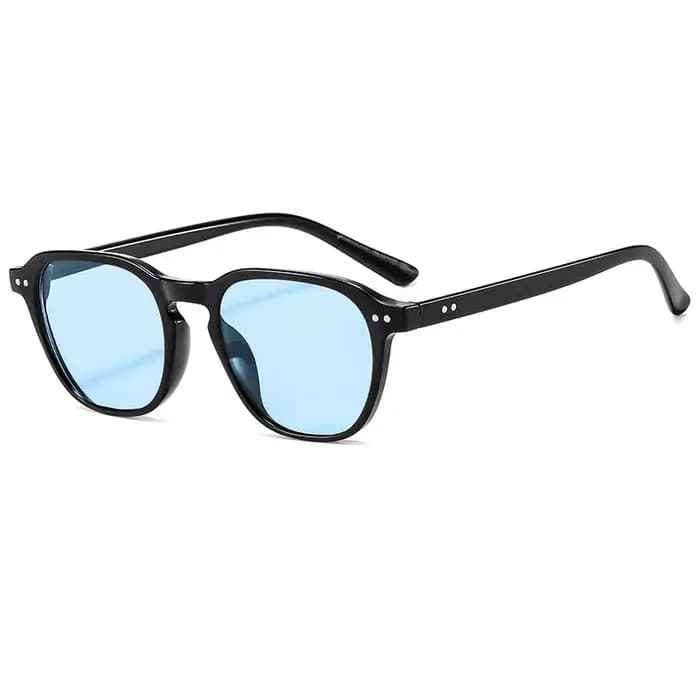 Mode carré rond lunettes De soleil hommes femmes marque concepteur rétro