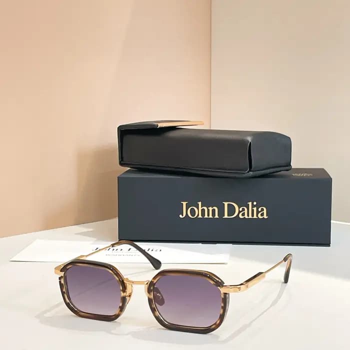 Lunettes de soleil de haute qualité JOHN DALIA JD JANET pour hommes