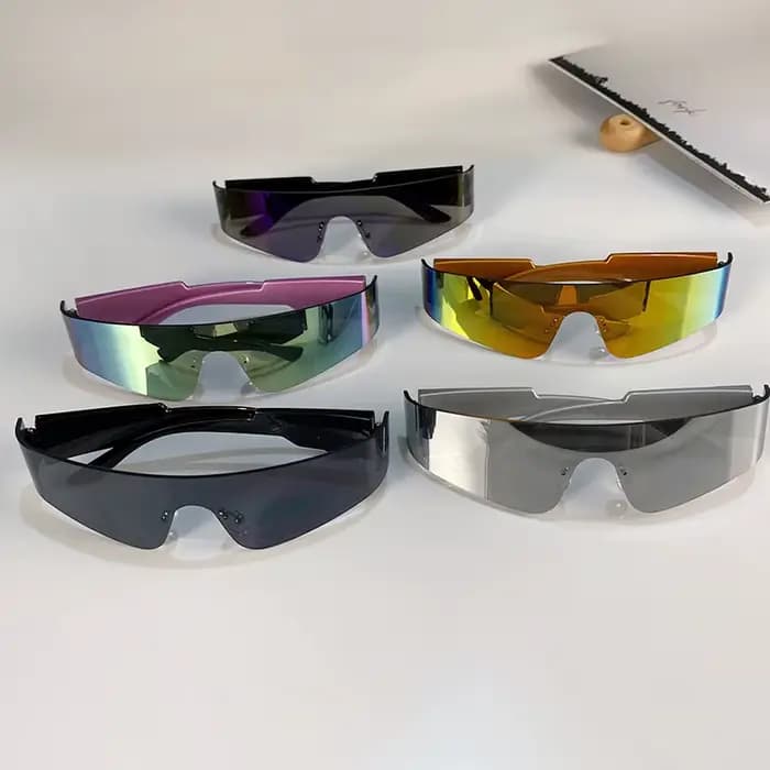 Lunettes de soleil une pièce pour hommes et femmes