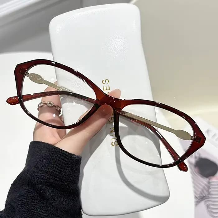 0-0.5-1.0-1.5-2.0-2.5-3.0-3.5-4.0-4.5-5.0-5.5-6.0 Lunettes de myopie anti-lumière bleue adaptées à diverses formes de visage