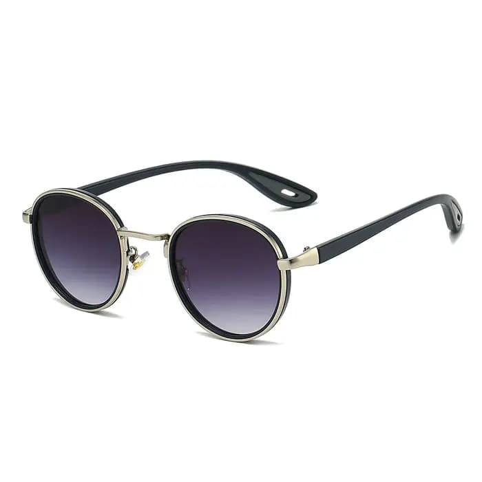 GM LUMIAS Vintage lunettes de soleil rondes hommes 2025 nouveau Punk mode nuances femmes