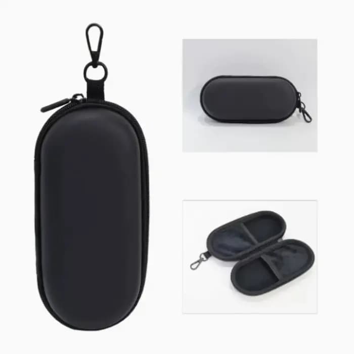 Boîte de rangement portable pour deux paires de lunettes