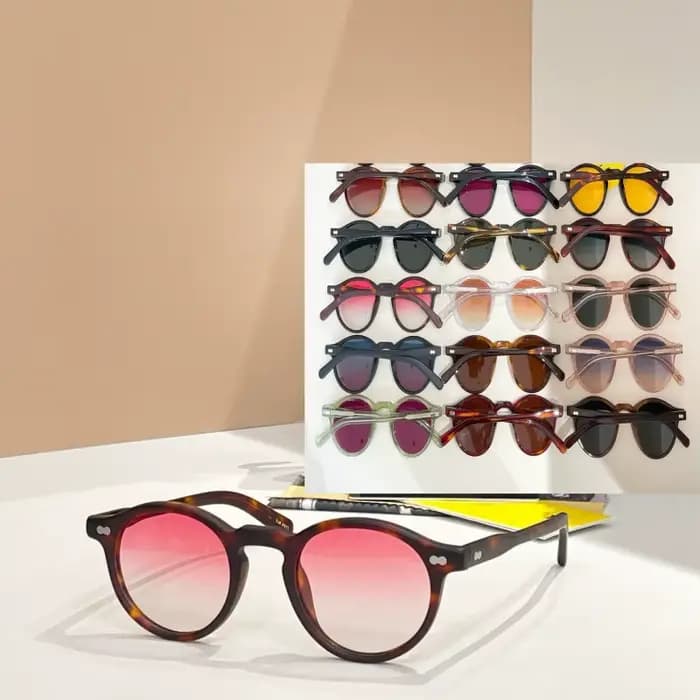 MILTZEN lunettes de soleil rondes de haute qualité pour hommes et femmes