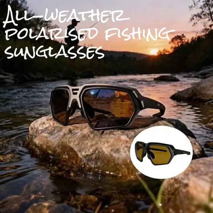 Lunettes de soleil sport polarisées UV400 photochromiques vision nocturne unisexe pour le cyclisme