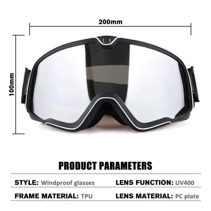 Lunettes d'équitation Vintage