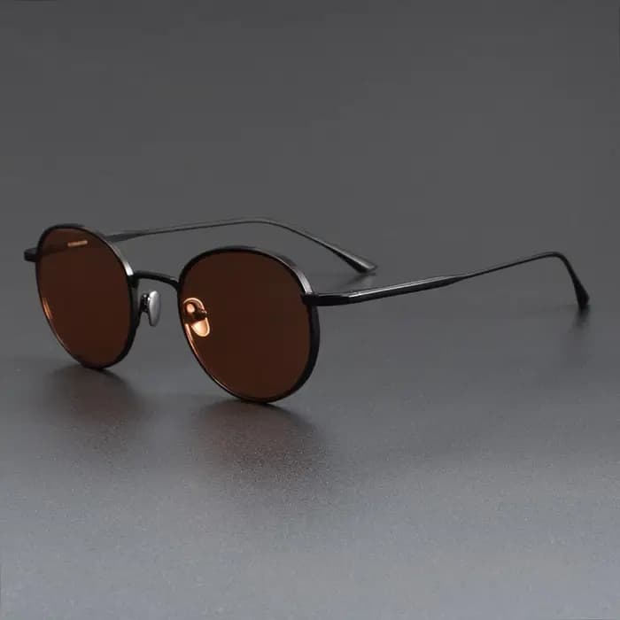 Nouvelles Lunettes de Soleil Tendance en Titane Pur pour Hommes