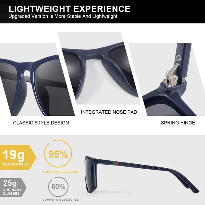 AOFLY-Lunettes de soleil de sport pour hommes et femmes, lunettes de soleil miroir carrées, lunettes