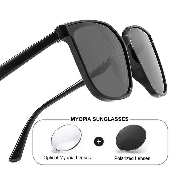Lunettes de soleil polarisées pour myopie pour hommes et femmes