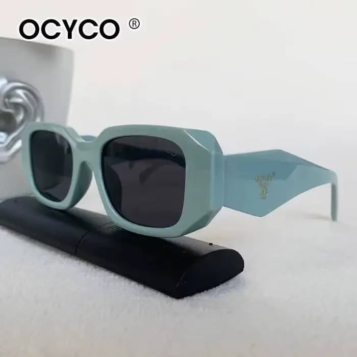 Lunettes de soleil carrées Vintage pour femmes et hommes
