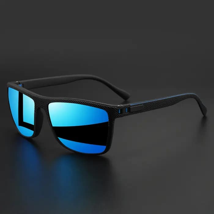 Lunettes de soleil polarisées carrées de qualité supérieure – Conception de charnière à ressort