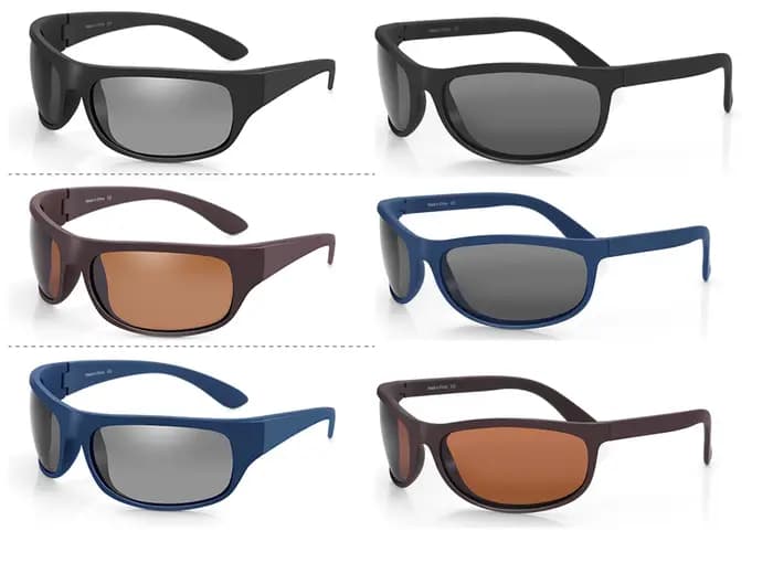 Lunettes de soleil polarisées ZENOTTIC pour hommes, lunettes de conduite TR90, UV400, lunettes de vo