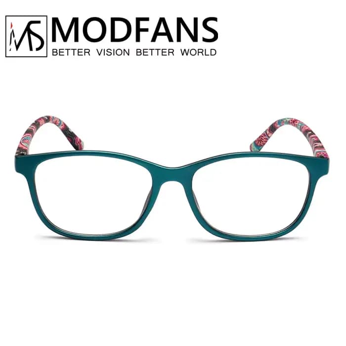 Lunettes de lecture femmes fleurs dioptrie