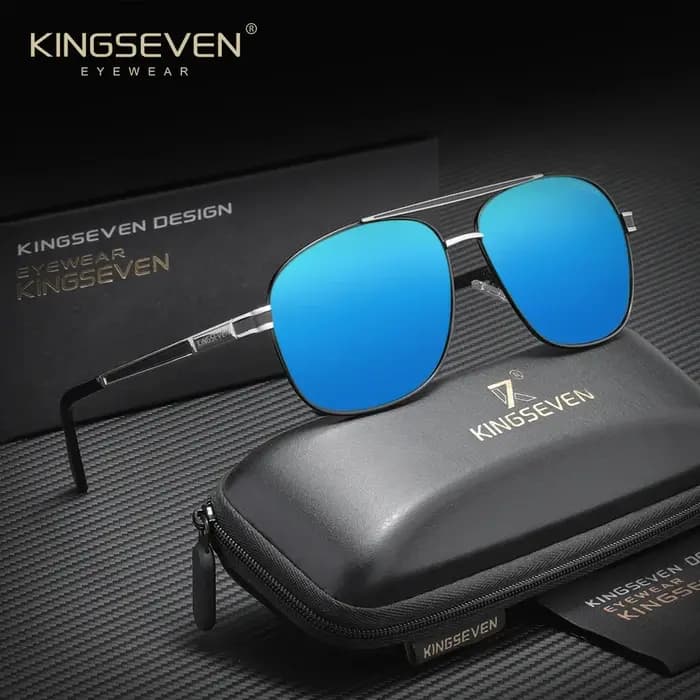 KINGSEVEN 2026 Lunettes de soleil polarisées tendance pour hommes et femmes